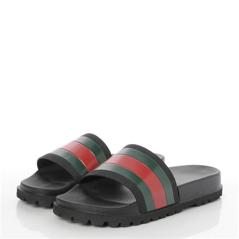 gucci 72 rubber slide|Gucci slides clearance.